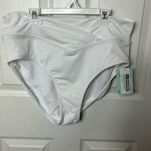 DSG White Bikini Bottom